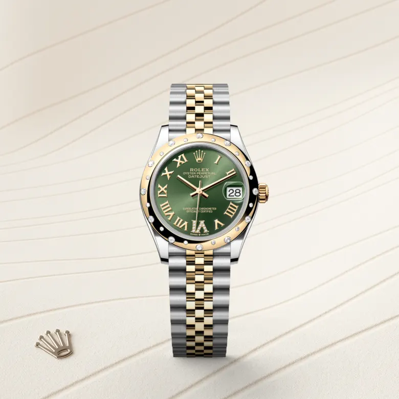 Rolex Datejust in Rolesor giallo (combinazione di acciaio Oystersteel e oro giallo), M278343RBR-0016 - Verga 1947