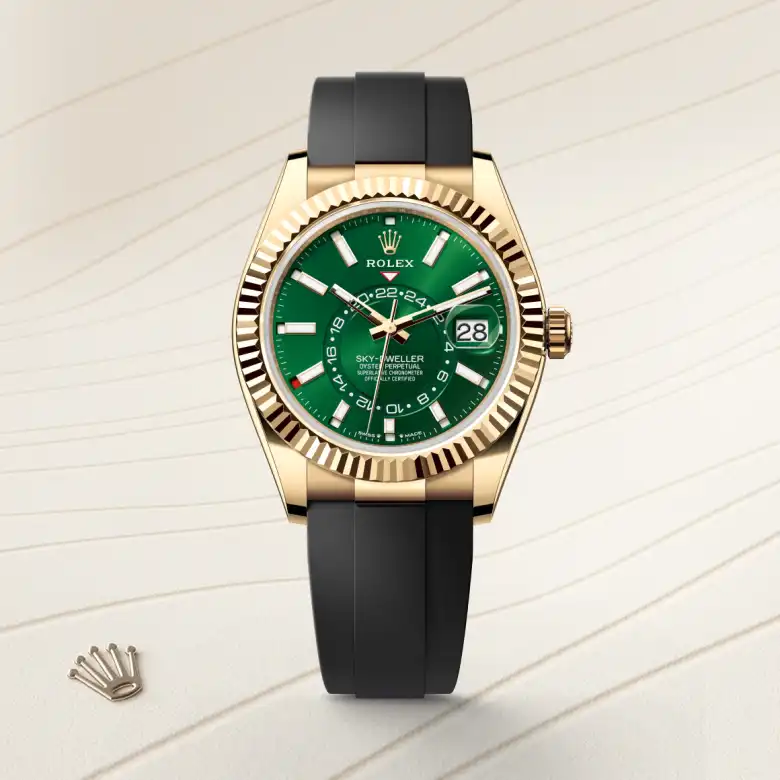 Rolex Sky-Dweller in 18 ct yellow gold, M336238-0004 - Verga 1947
