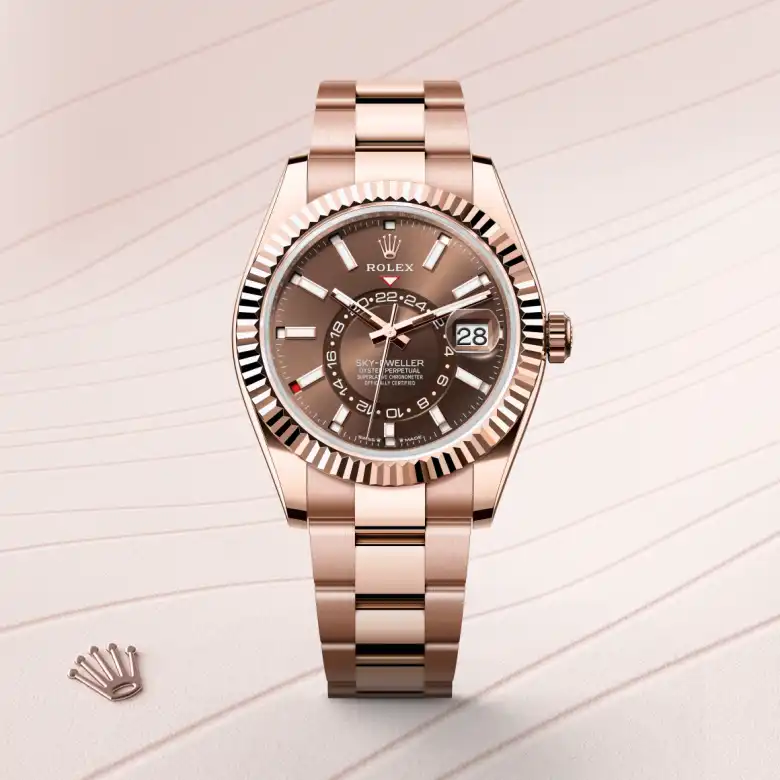 Rolex Sky-Dweller in Oro Everose 18 ct, M336935-0002 - Verga 1947