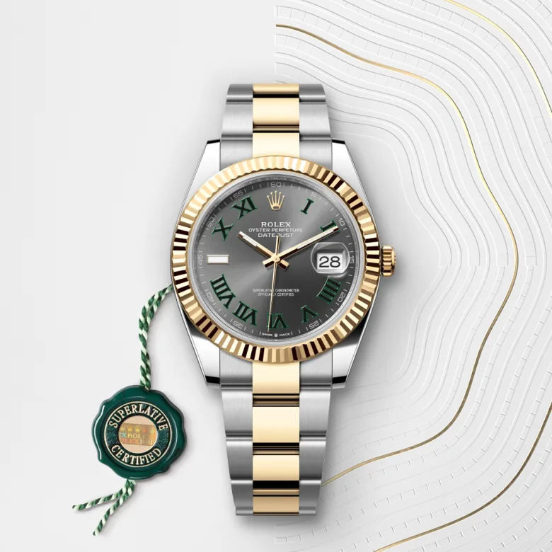 Rolex Datejust in Rolesor giallo (combinazione di acciaio Oystersteel e oro giallo), M126333-0019 - Verga 1947