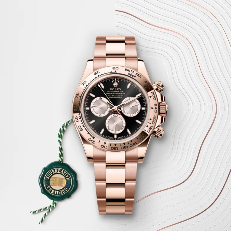 Rolex Cosmograph Daytona in Oro Everose 18 ct, M126505-0001 - Verga 1947