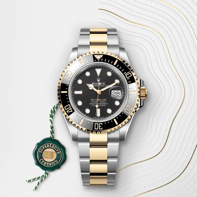 Rolex Sea-Dweller in Yellow Rolesor - combination of Oystersteel and yellow gold, M126603-0001 - Verga 1947