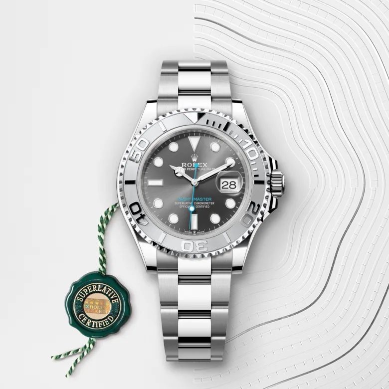 Rolex Yacht-Master in Rolesium - combination of Oystersteel and platinum, M126622-0001 - Verga 1947