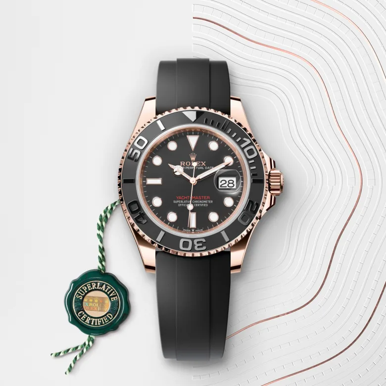 Rolex Yacht-Master in 18 ct Everose gold, M126655-0002 - Verga 1947