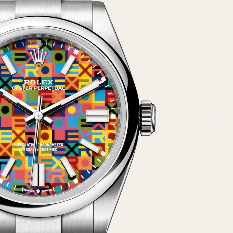 Rolex Oyster Perpetual in Acciaio Oystersteel, M134300-0010 - Verga 1947