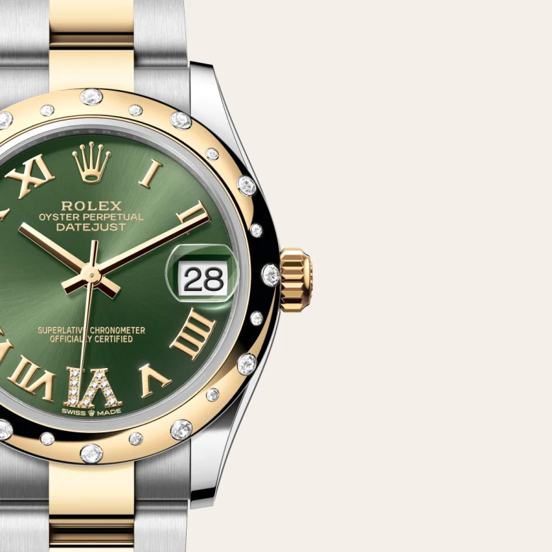 Rolex Datejust in Yellow Rolesor - combination of Oystersteel and yellow gold, M278343RBR-0015 - Verga 1947