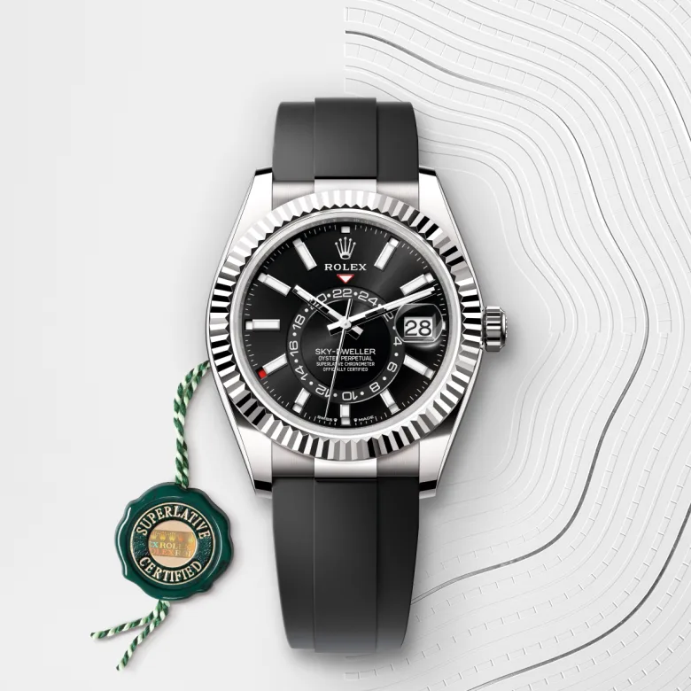Rolex Sky-Dweller in Oro bianco 18 ct, M336239-0002 - Verga 1947
