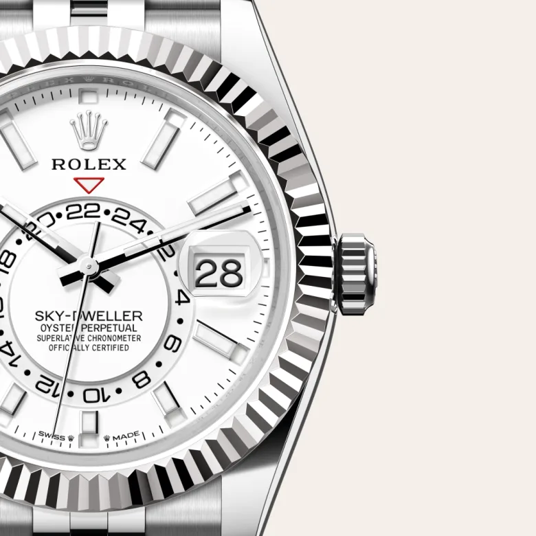 Rolex Sky-Dweller in Rolesor bianco (combinazione di acciaio Oystersteel e oro bianco), M336934-0004 - Verga 1947