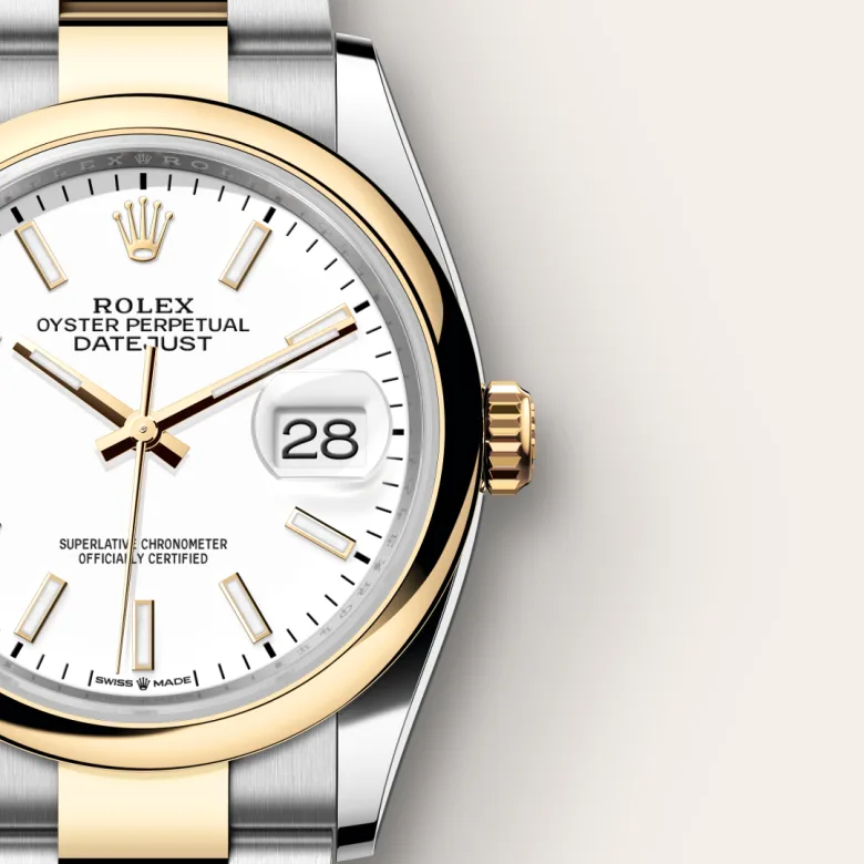 Rolex Datejust in Rolesor giallo (combinazione di acciaio Oystersteel e oro giallo), M126203-0020 - Verga 1947