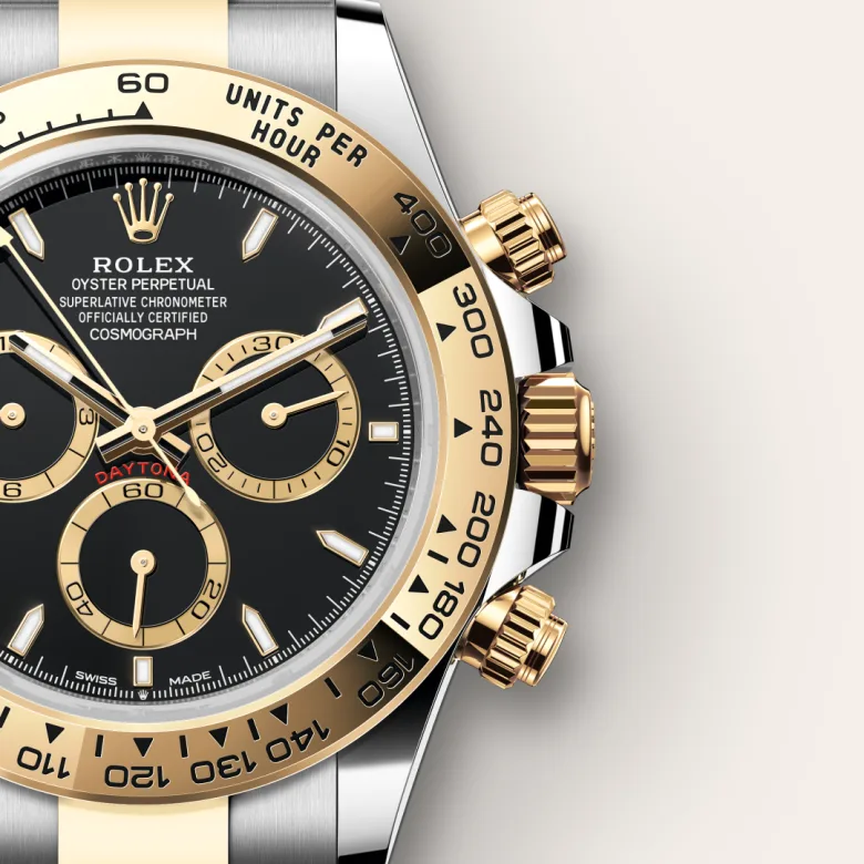 Rolex Cosmograph Daytona in Rolesor giallo (combinazione di acciaio Oystersteel e oro giallo), M126503-0003 - Verga 1947