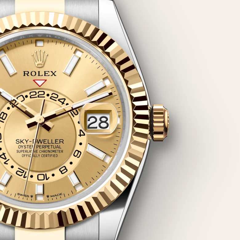 Rolex Sky-Dweller in Yellow Rolesor - combination of Oystersteel and yellow gold, M336933-0001 - Verga 1947