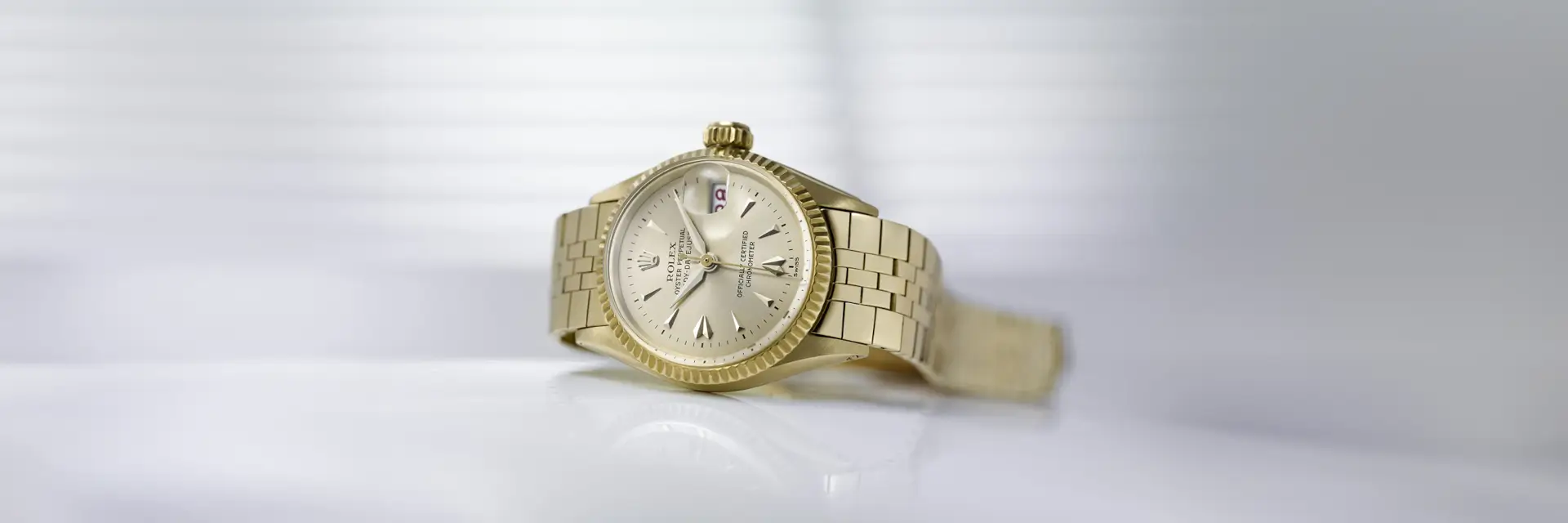 Rolex Certified Pre-Owned Oyster Perpetual 26 in Oro 18 CT.G, 69178 | Verga 1947