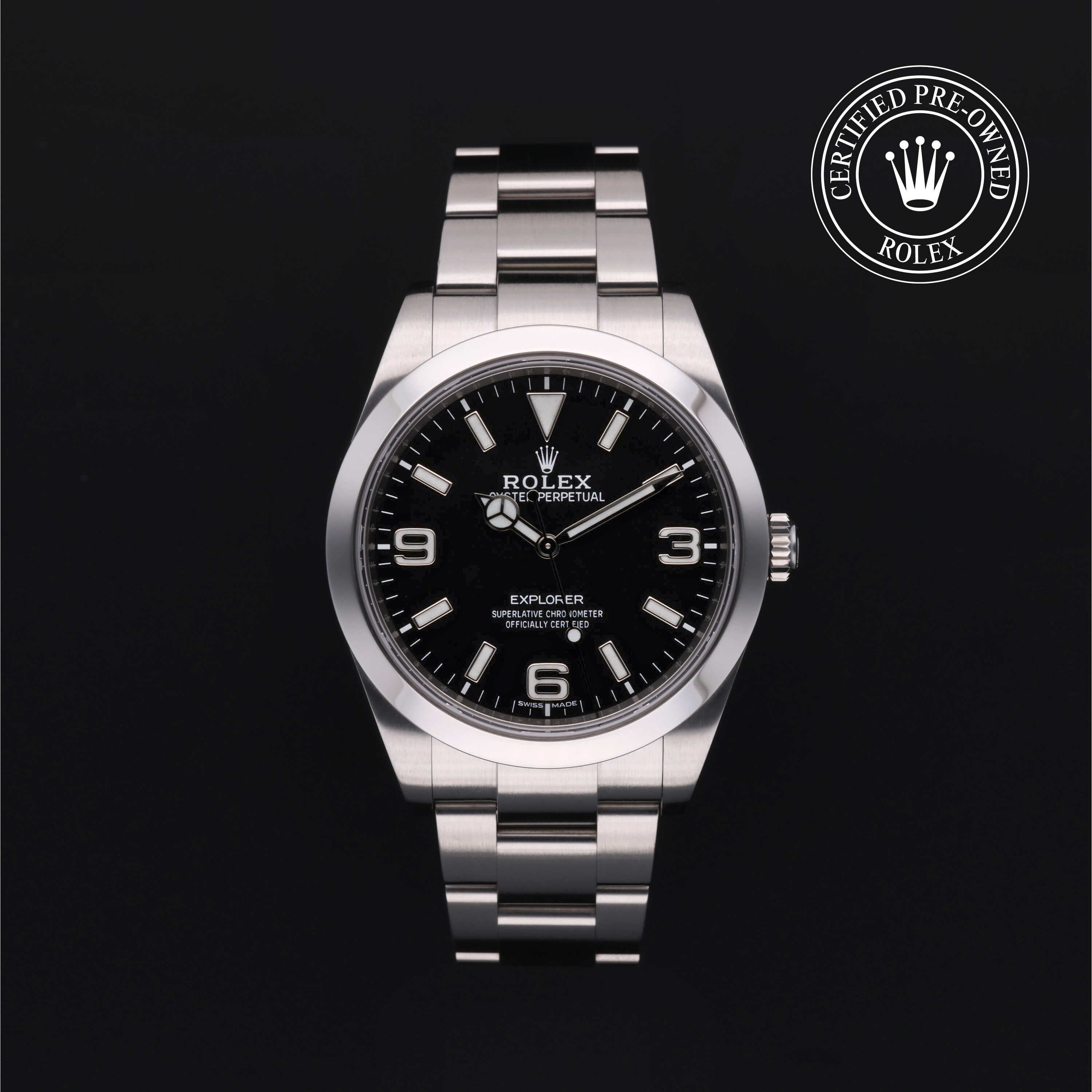 Rolex Certified Pre-Owned  39 in Acciaio, 214270 | Verga 1947