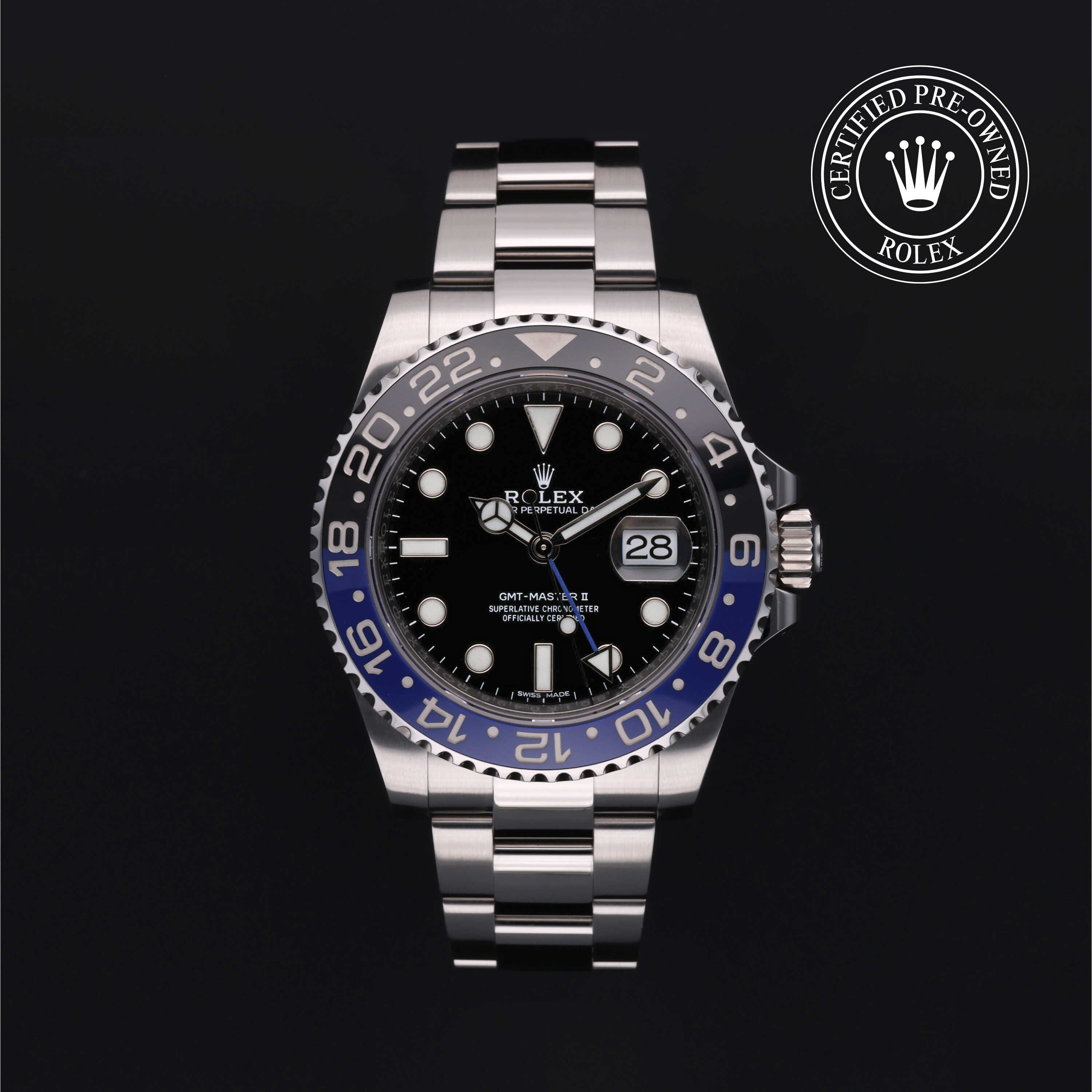 Rolex Certified Pre-Owned  40 in Acciaio, 116710BLNR | Verga 1947