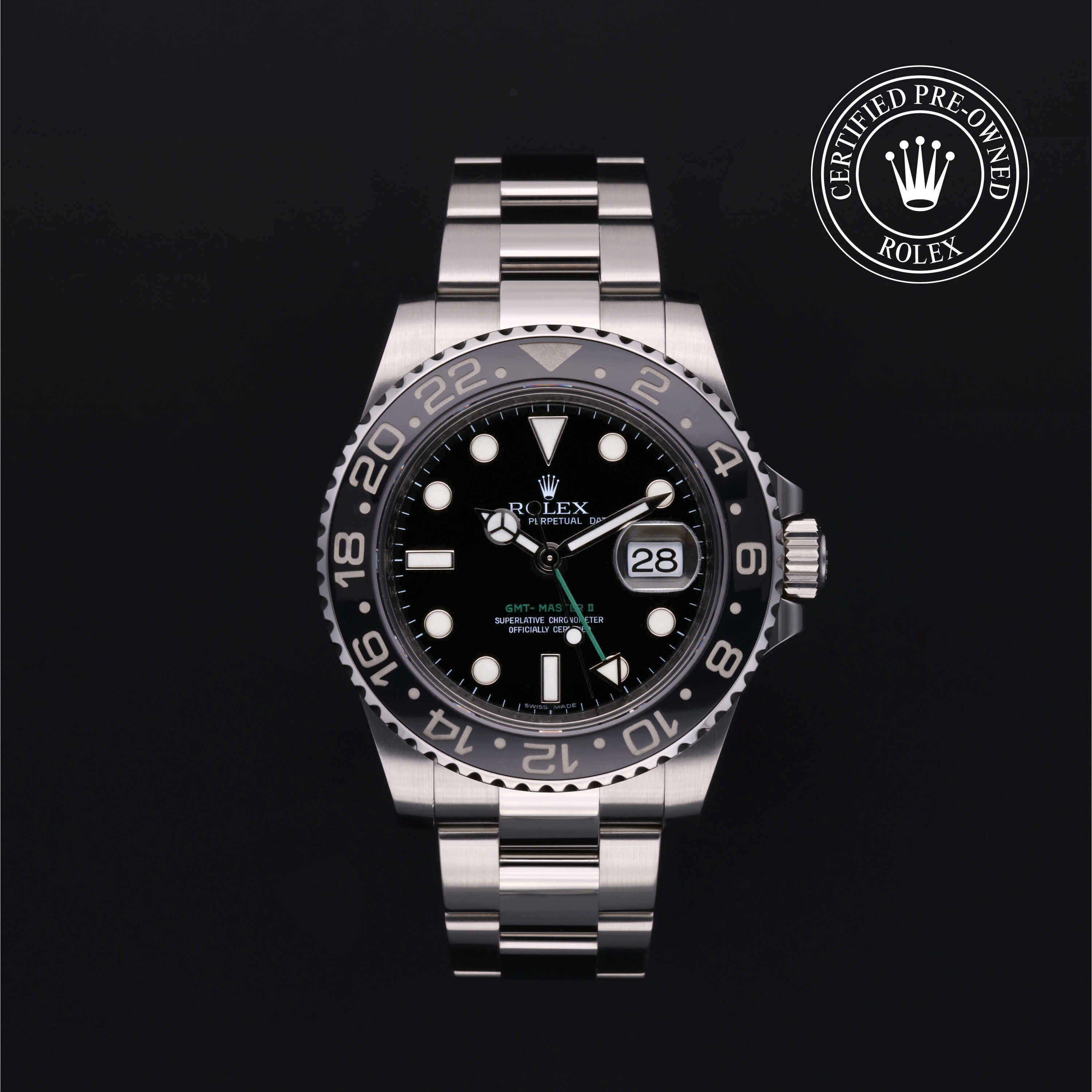 Rolex Certified Pre-Owned  40 in Acciaio, 116710LN | Verga 1947