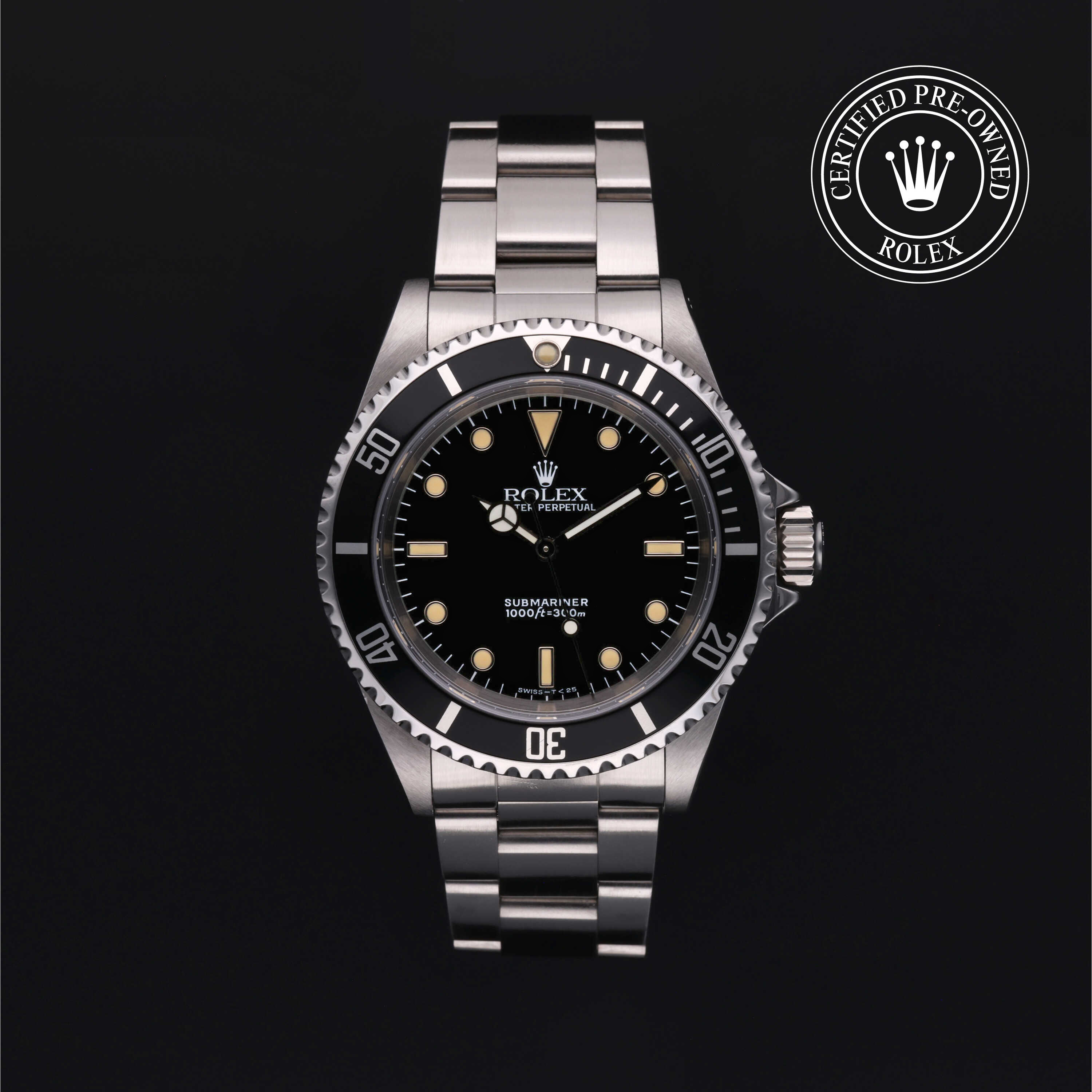 Rolex Certified Pre-Owned  40 in Steel, 14060 | Verga 1947