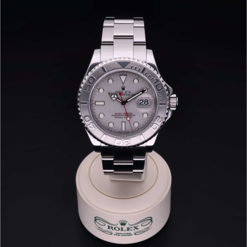 Rolex Certified Pre-Owned Oyster Perpetual 40 in Rolesium Platinum, 16622 | Verga 1947
