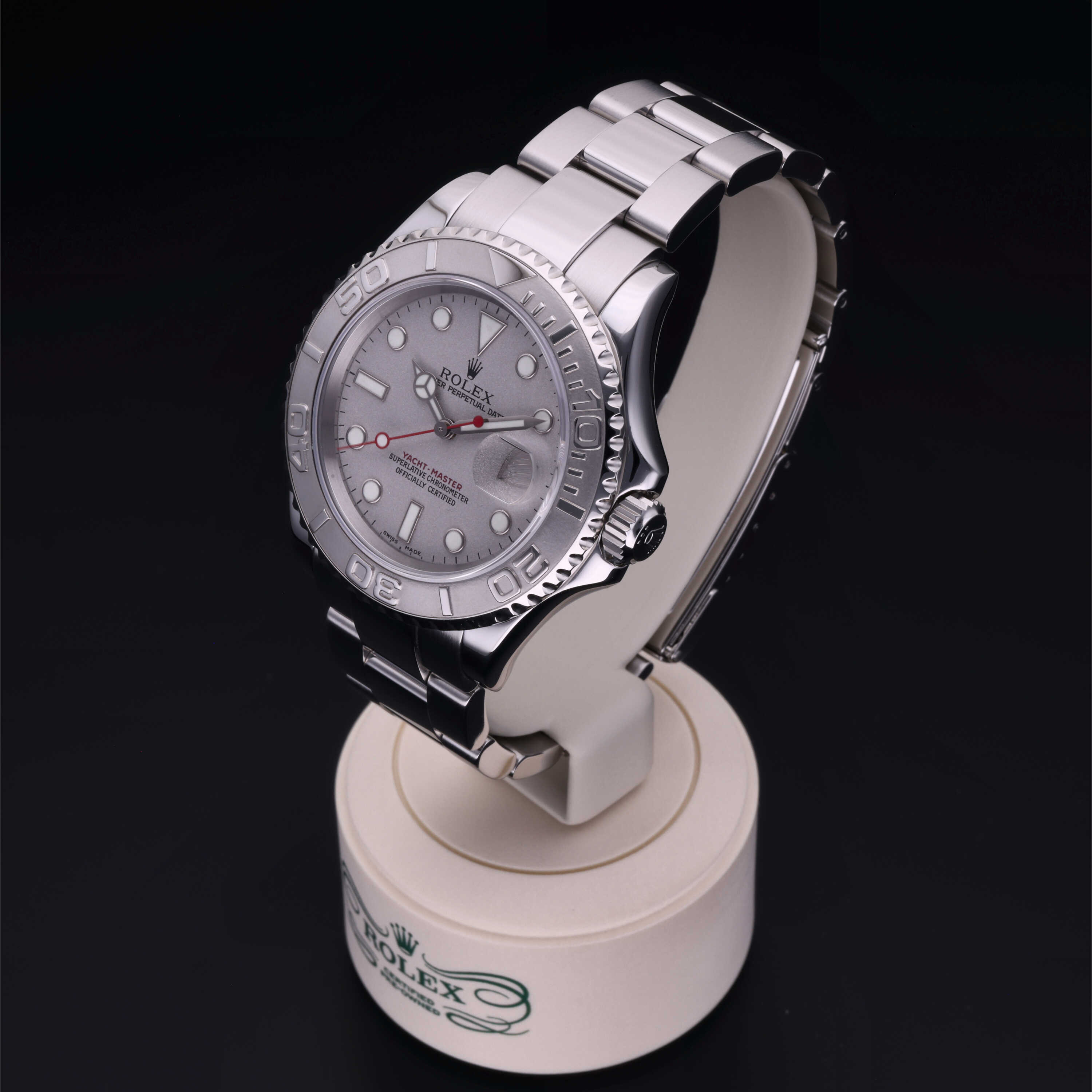 Rolex Certified Pre-Owned Oyster Perpetual 40 in Rolesium Platinum, 16622 | Verga 1947