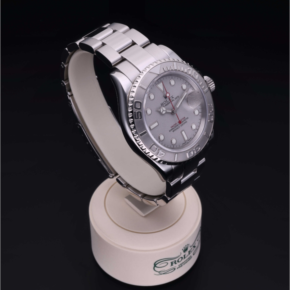 Rolex Certified Pre-Owned Oyster Perpetual 40 in Rolesium Platinum, 16622 | Verga 1947