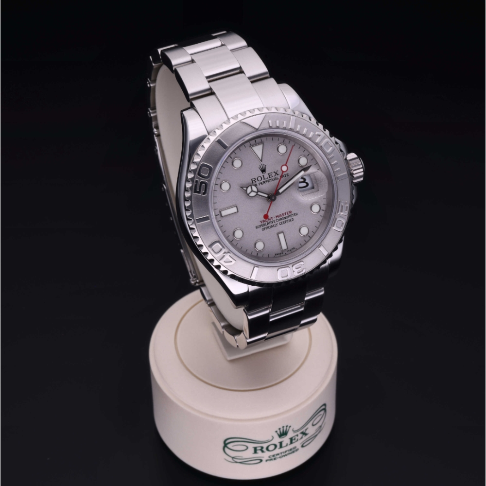 Rolex Certified Pre-Owned Oyster Perpetual 40 in Rolesium Platinum, 16622 | Verga 1947