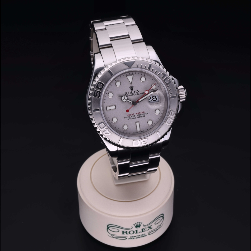 Rolex Certified Pre-Owned Oyster Perpetual 40 in Rolesium Platinum, 16622 | Verga 1947