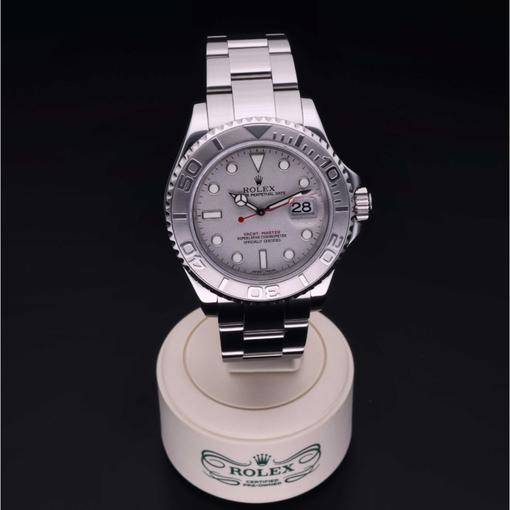 Rolex Certified Pre-Owned Oyster Perpetual 40 in Rolesium Platinum, 16622 | Verga 1947
