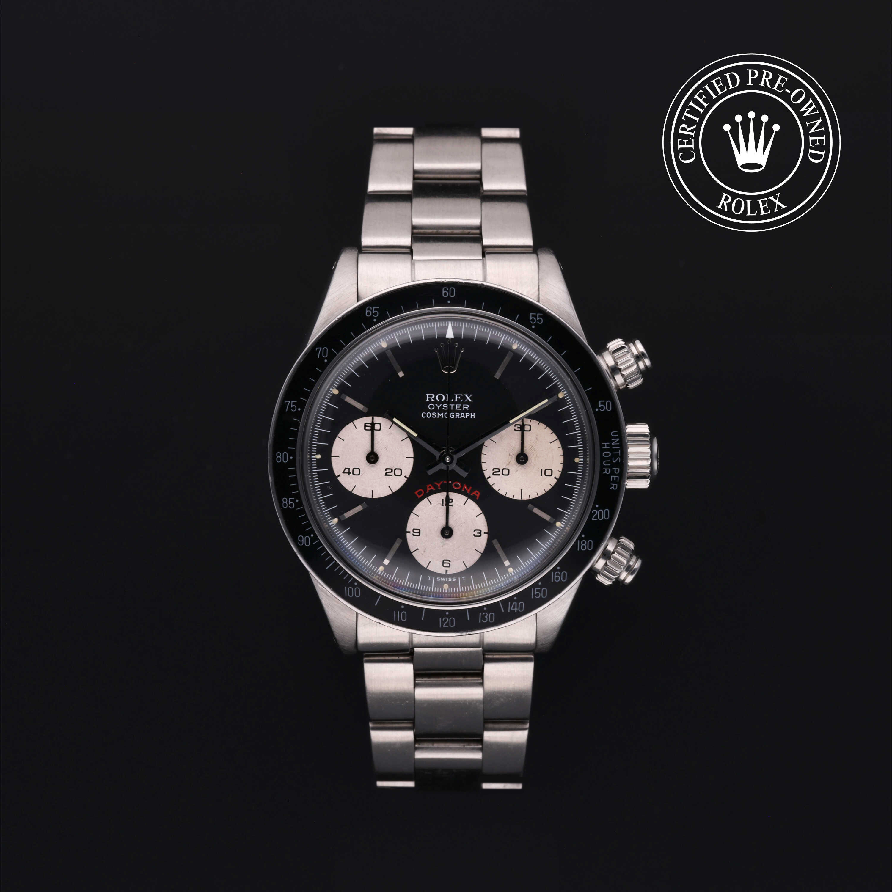 Rolex Certified Pre-Owned  37 in Oystersteel, 6263/0 | Verga 1947