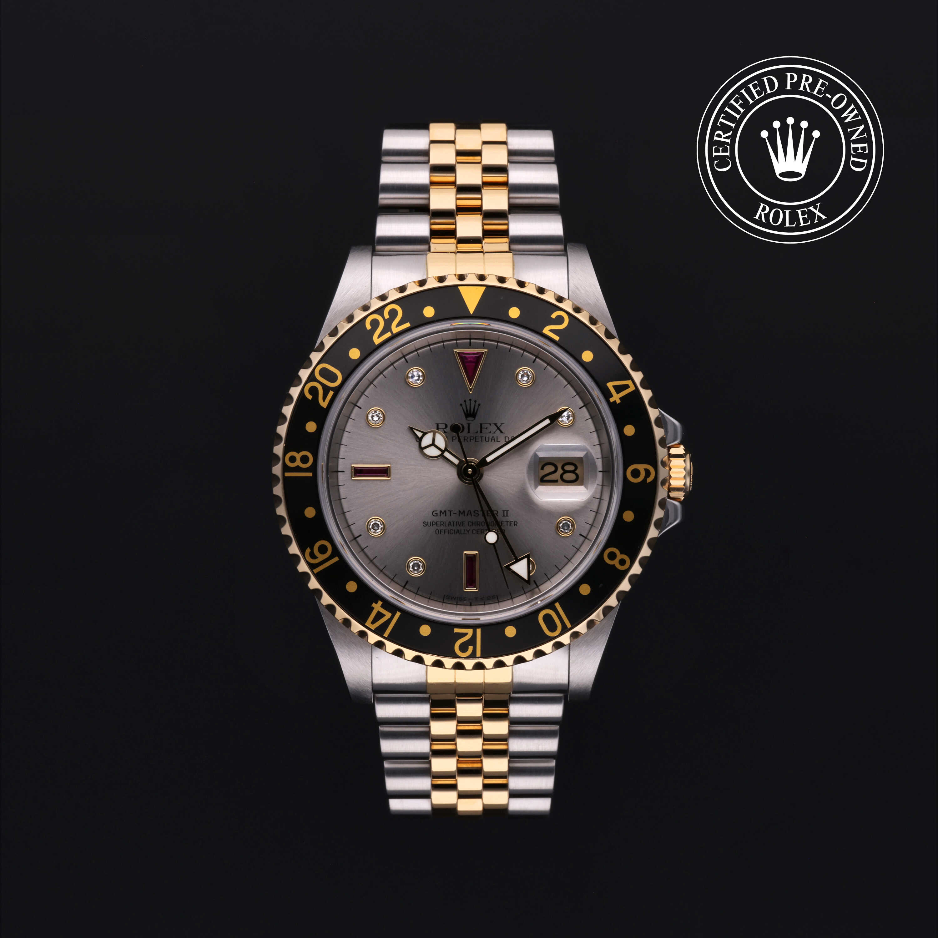 Rolex Certified Pre-Owned  40 in Rolesor 18 Carat Yellow, 16713LN | Verga 1947
