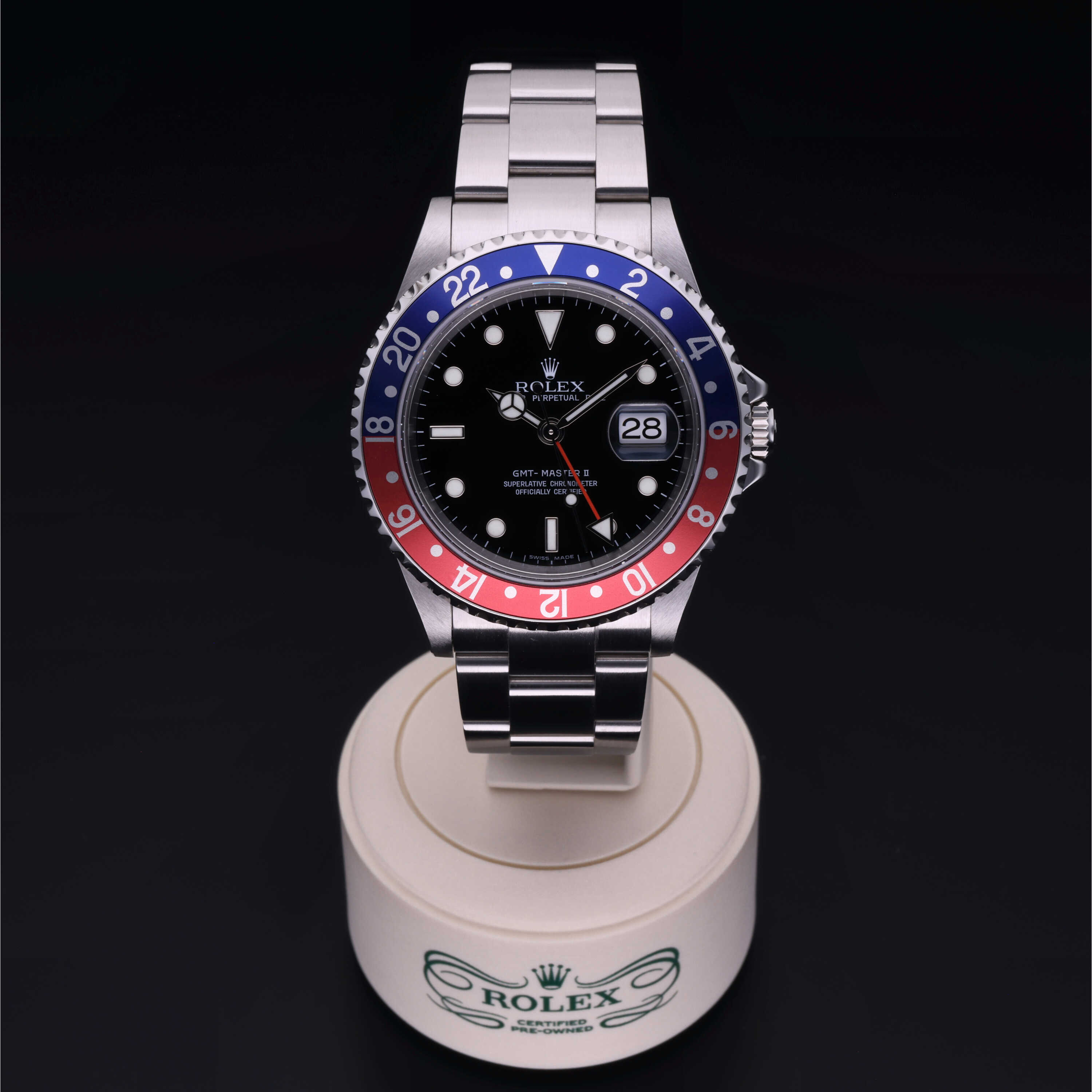 Rolex Certified Pre-Owned  40 in Steel, 16710BLRO | Verga 1947