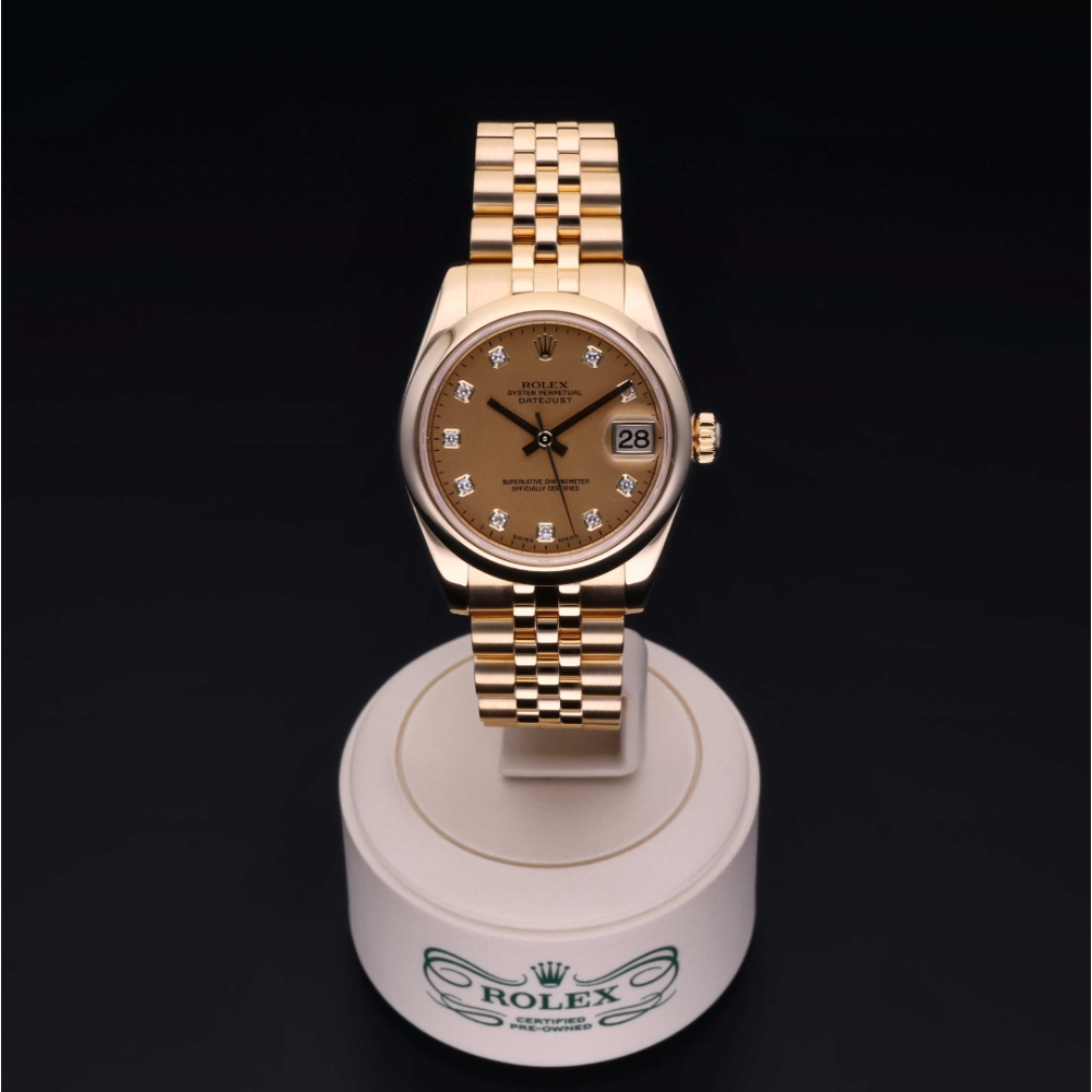 Rolex Certified Pre-Owned  31 in Gold 18 Carat Yellow, 178248 | Verga 1947