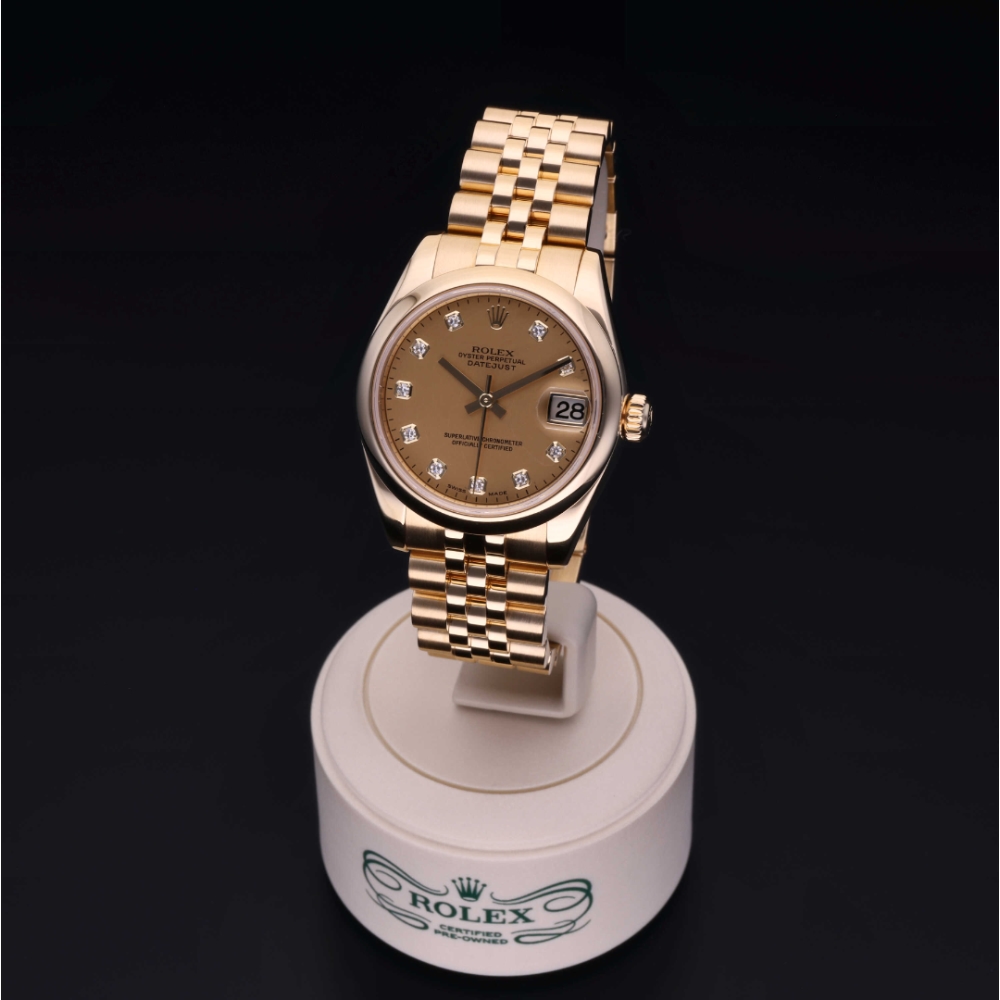 Rolex Certified Pre-Owned  31 in Gold 18 Carat Yellow, 178248 | Verga 1947