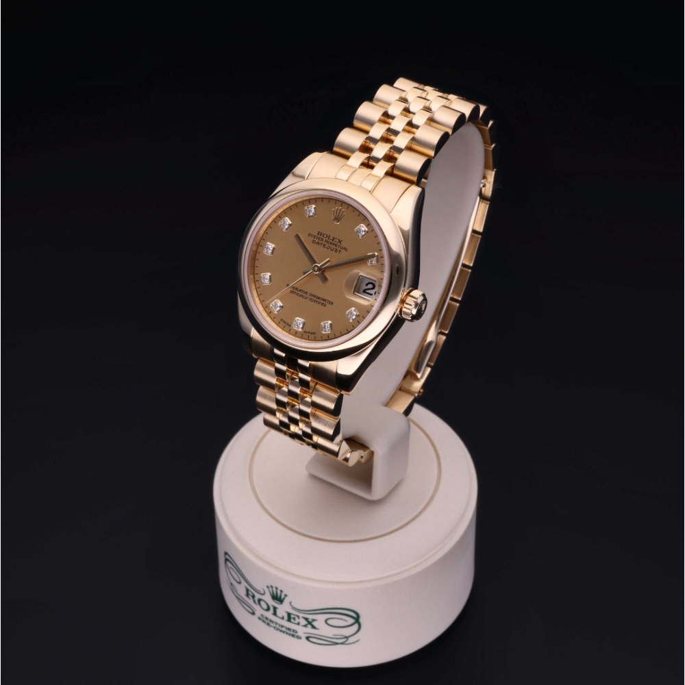 Rolex Certified Pre-Owned  31 in Gold 18 Carat Yellow, 178248 | Verga 1947