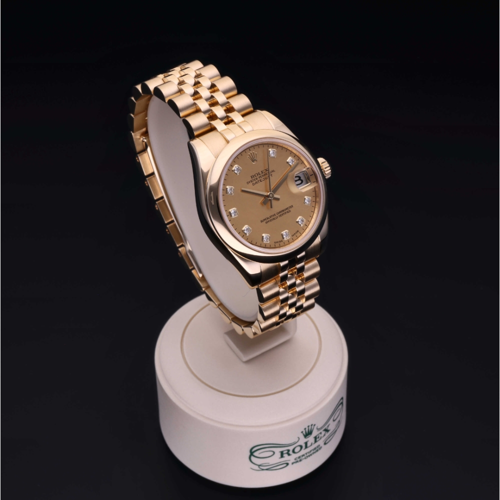 Rolex Certified Pre-Owned  31 in Gold 18 Carat Yellow, 178248 | Verga 1947