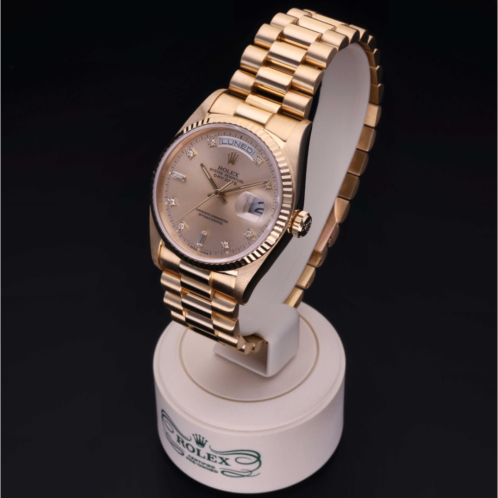 Rolex Certified Pre-Owned  36 in Gold 18 Carat Yellow, 18038 | Verga 1947