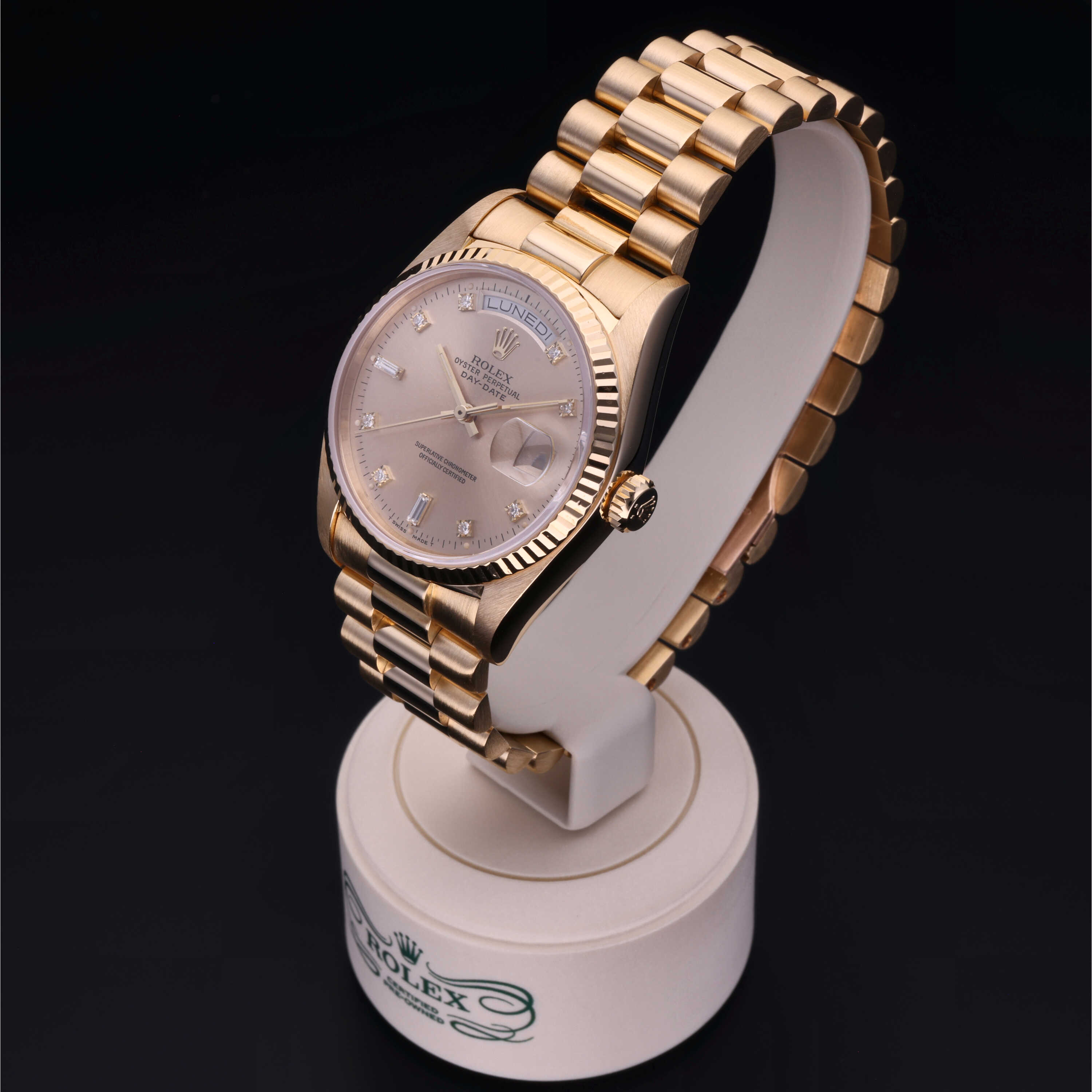 Rolex Certified Pre-Owned  36 in Gold 18 Carat Yellow, 18038 | Verga 1947