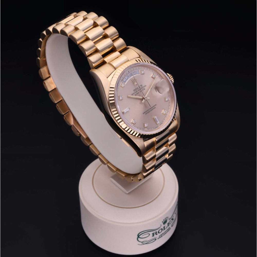 Rolex Certified Pre-Owned  36 in Gold 18 Carat Yellow, 18038 | Verga 1947
