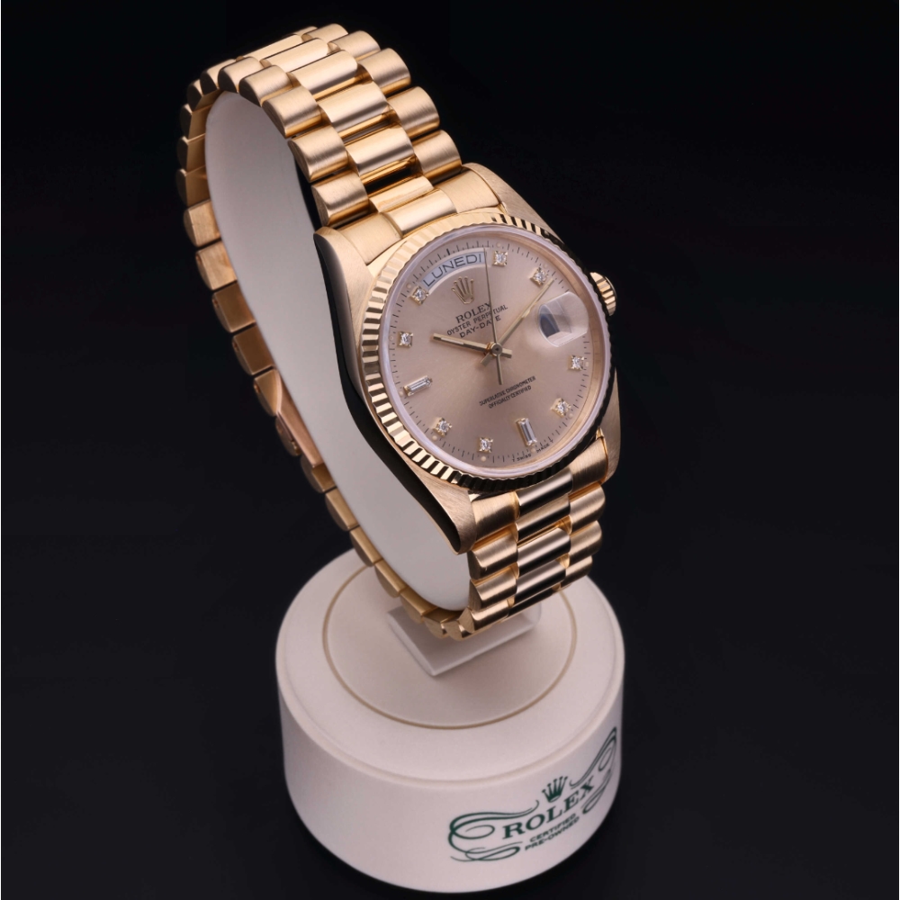 Rolex Certified Pre-Owned  36 in Gold 18 Carat Yellow, 18038 | Verga 1947