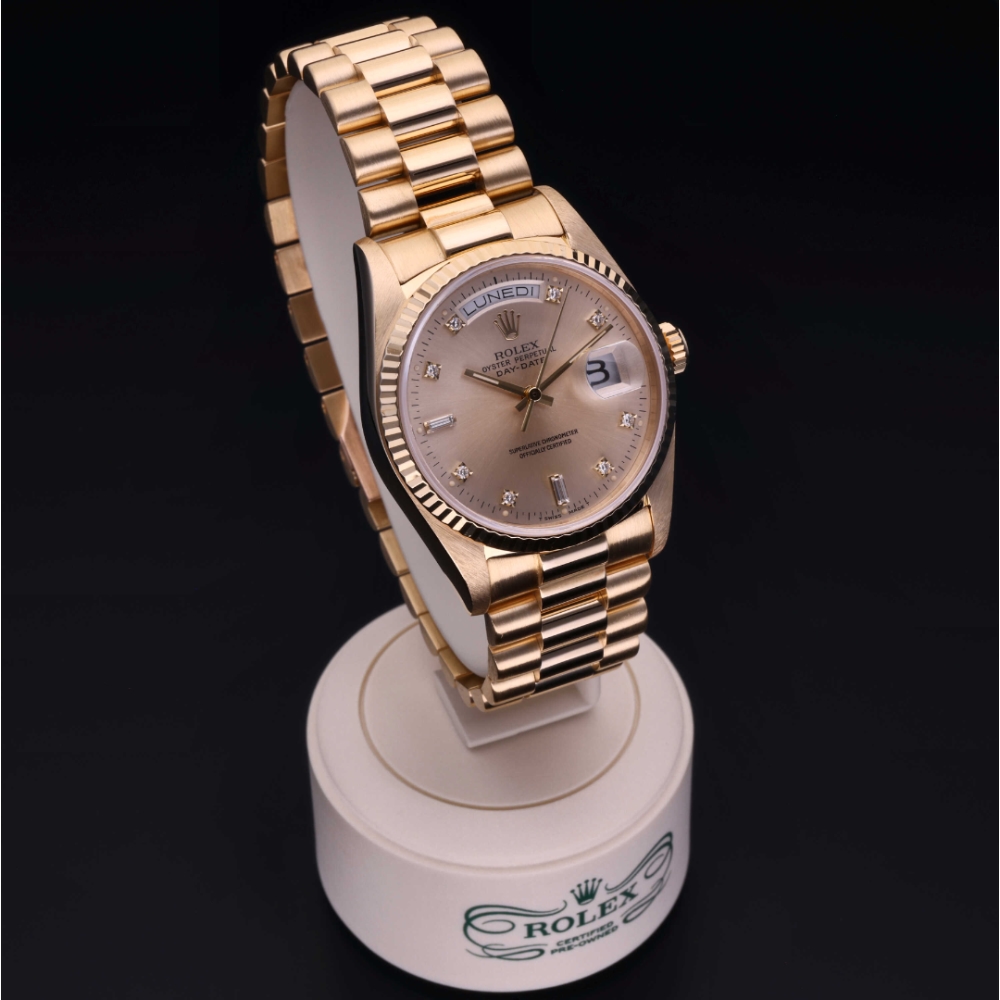 Rolex Certified Pre-Owned  36 in Gold 18 Carat Yellow, 18038 | Verga 1947