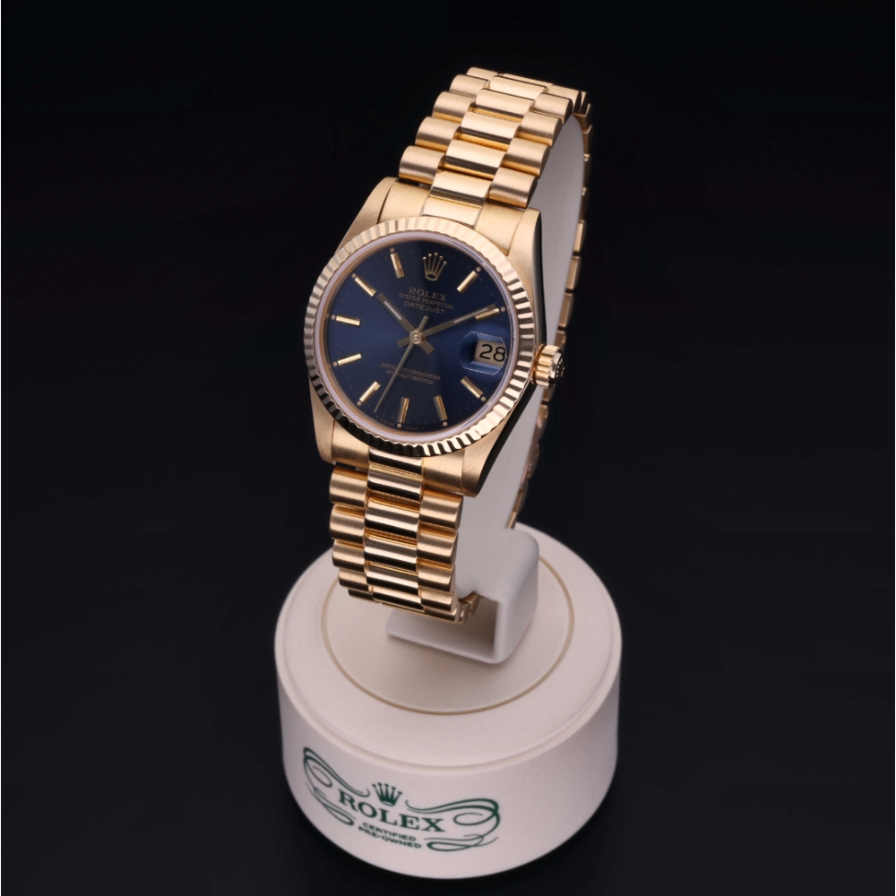 Rolex Certified Pre-Owned Oyster Perpetual 31 in Oro 18 CT.G, 68278 | Verga 1947