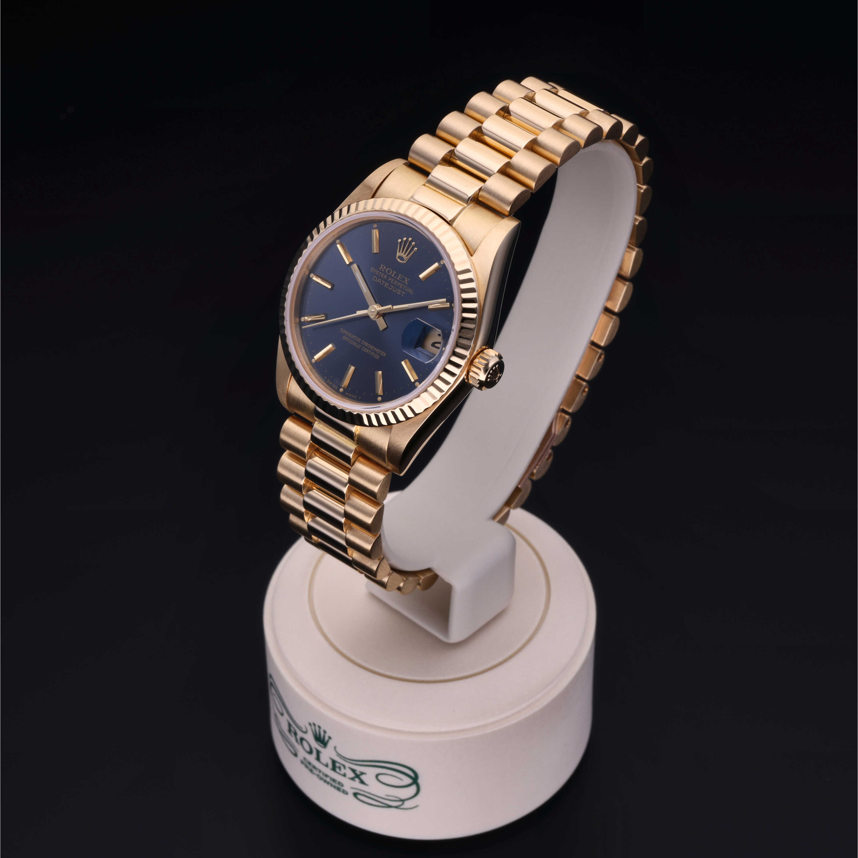 Rolex Certified Pre-Owned Oyster Perpetual 31 in Oro 18 CT.G, 68278 | Verga 1947