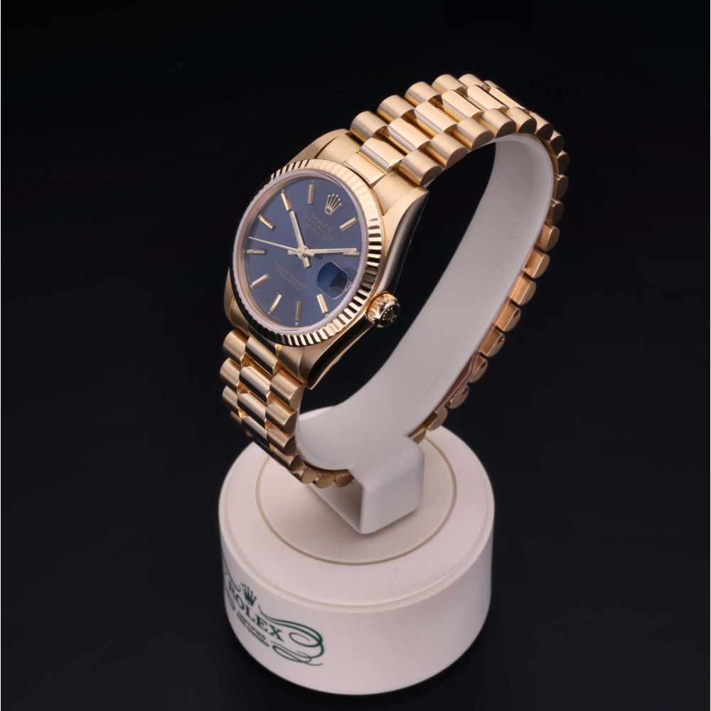 Rolex Certified Pre-Owned Oyster Perpetual 31 in Oro 18 CT.G, 68278 | Verga 1947