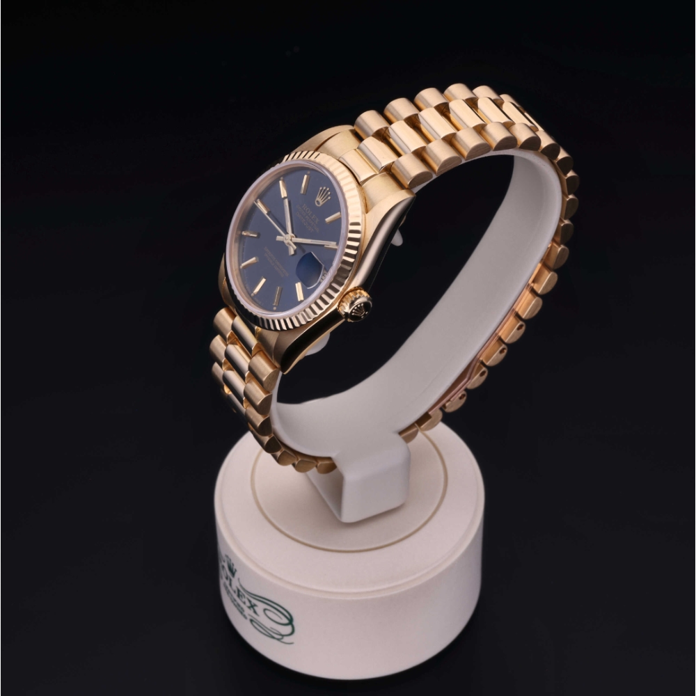 Rolex Certified Pre-Owned Oyster Perpetual 31 in Oro 18 CT.G, 68278 | Verga 1947