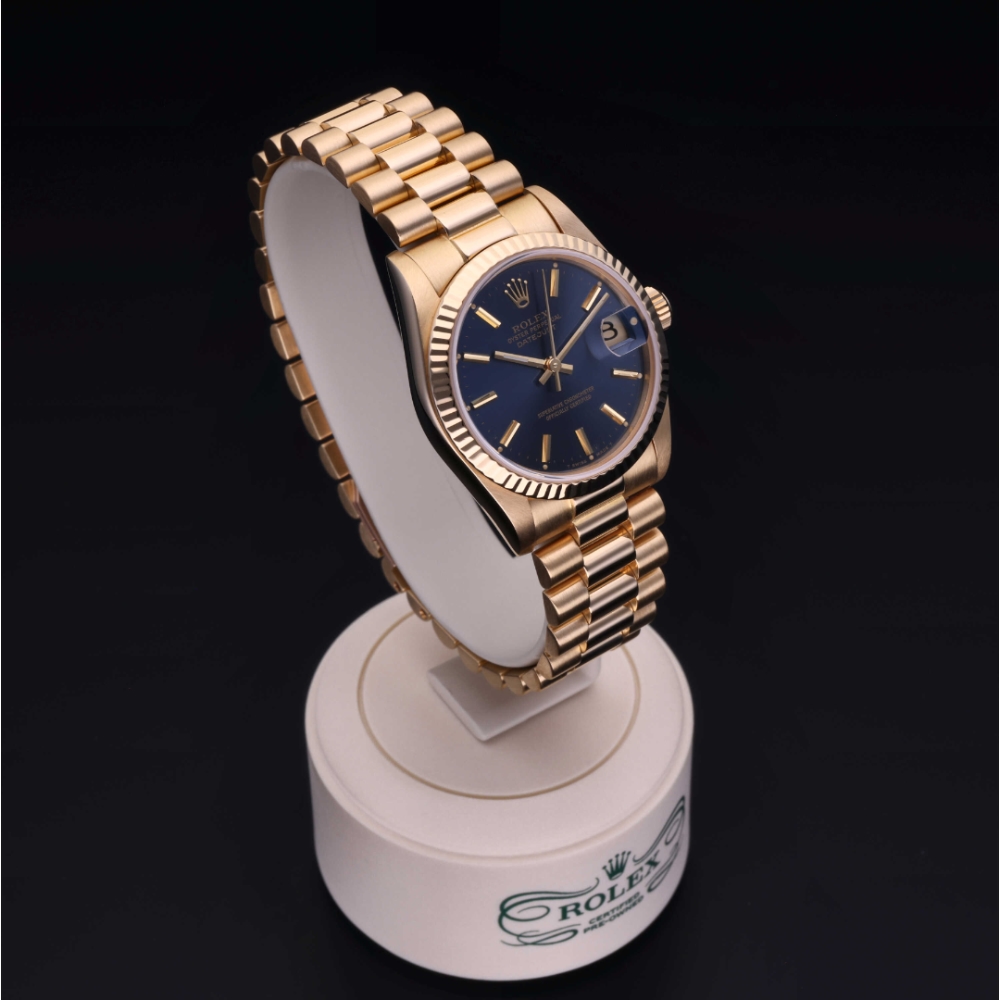 Rolex Certified Pre-Owned Oyster Perpetual 31 in Oro 18 CT.G, 68278 | Verga 1947
