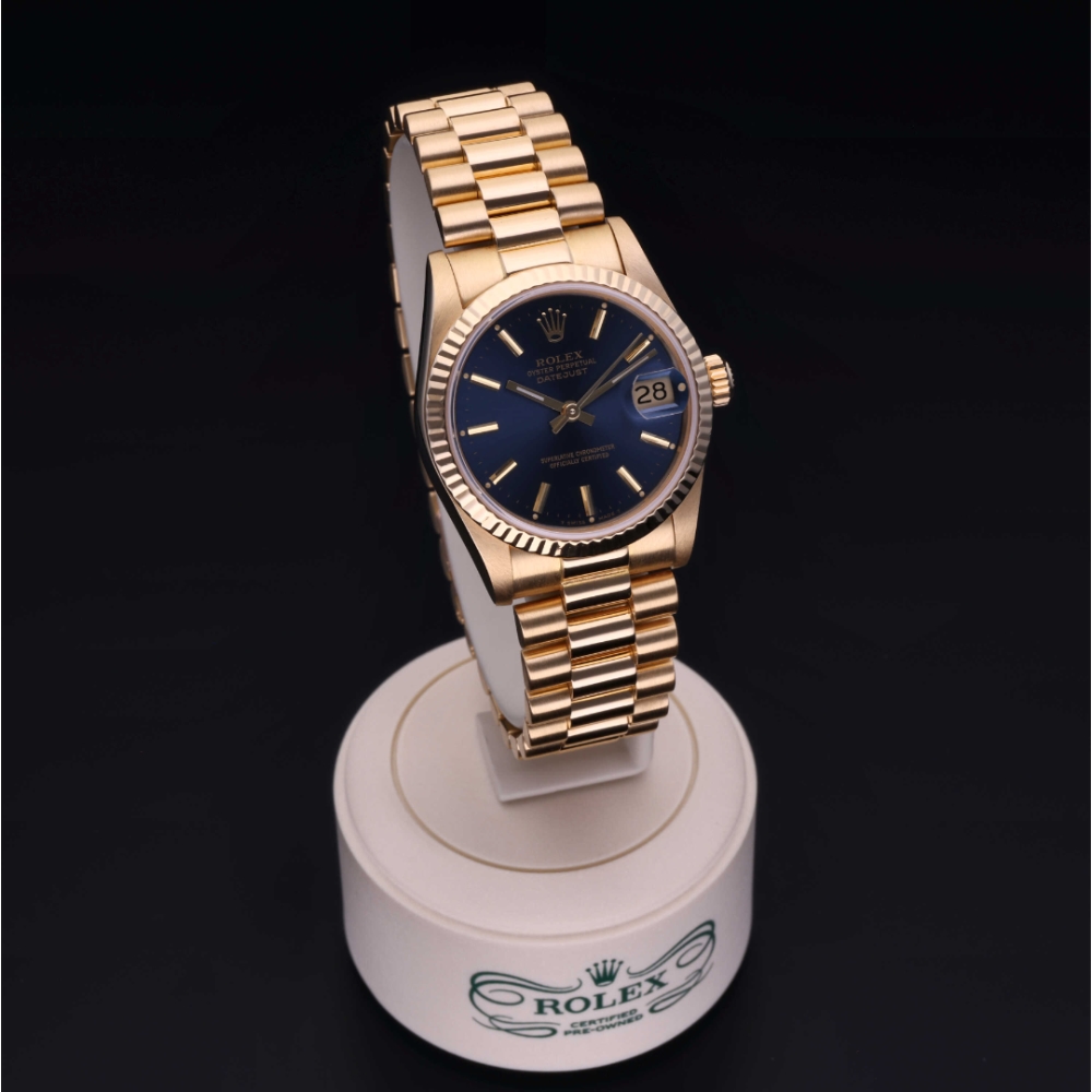 Rolex Certified Pre-Owned Oyster Perpetual 31 in Oro 18 CT.G, 68278 | Verga 1947
