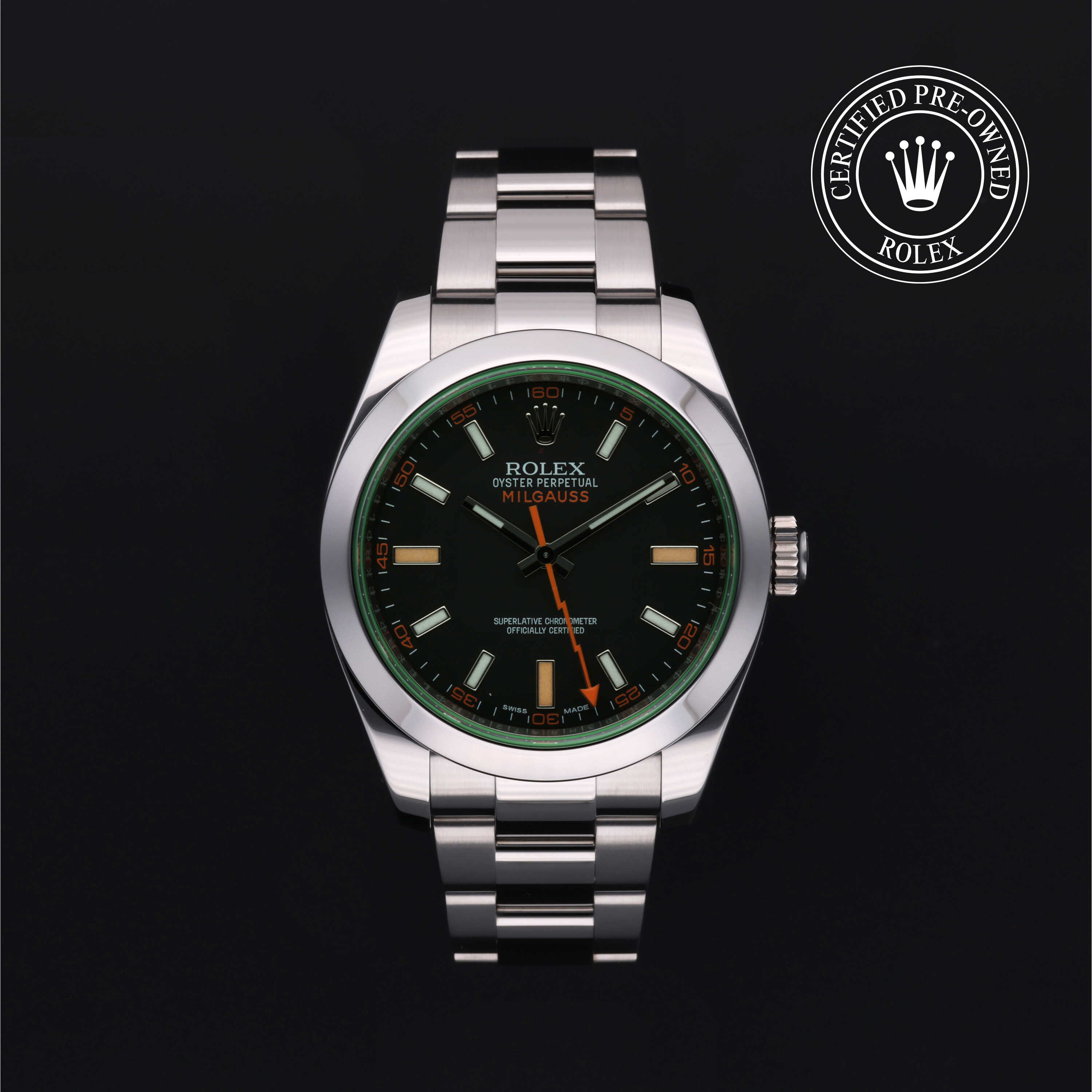 Rolex Certified Pre-Owned  40 in Acciaio, 116400GV | Verga 1947