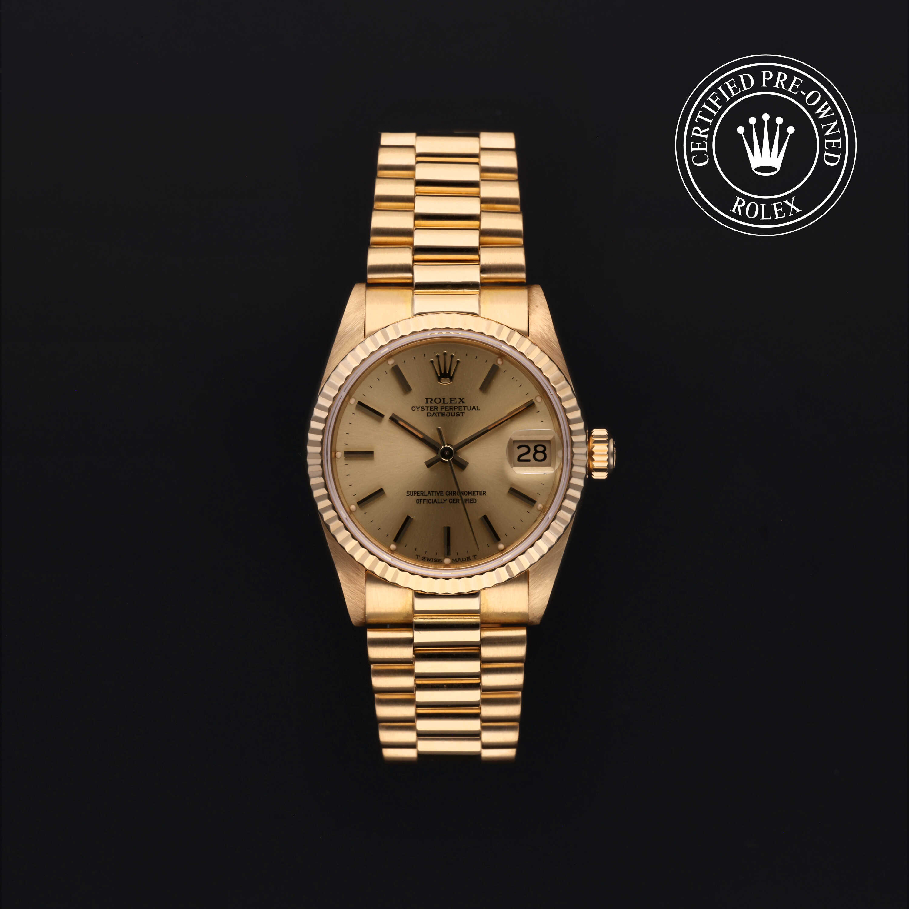 Rolex Certified Pre-Owned  31 in Oro 18 CT.G, 68278 | Verga 1947