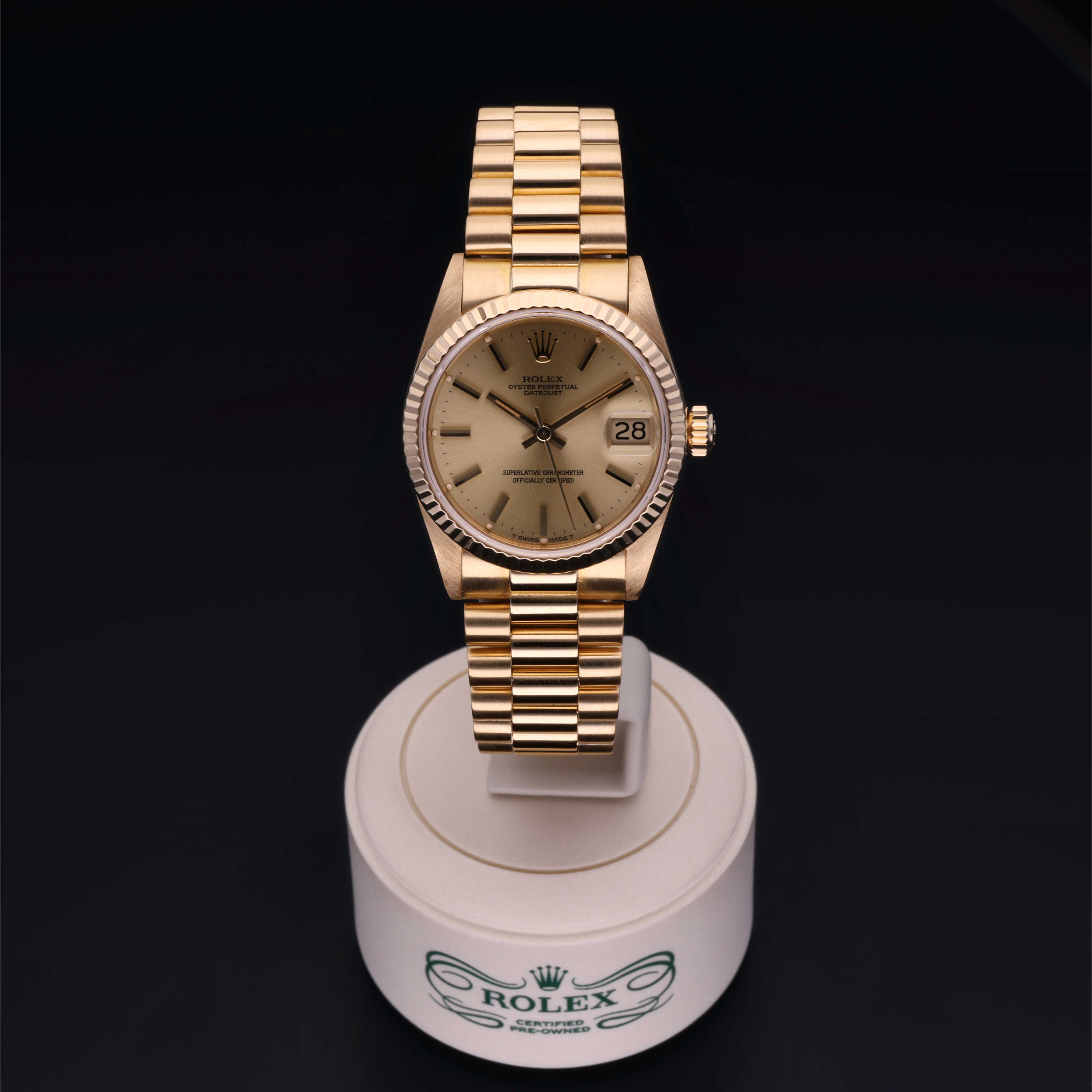 Rolex Certified Pre-Owned  31 in Oro 18 CT.G, 68278 | Verga 1947