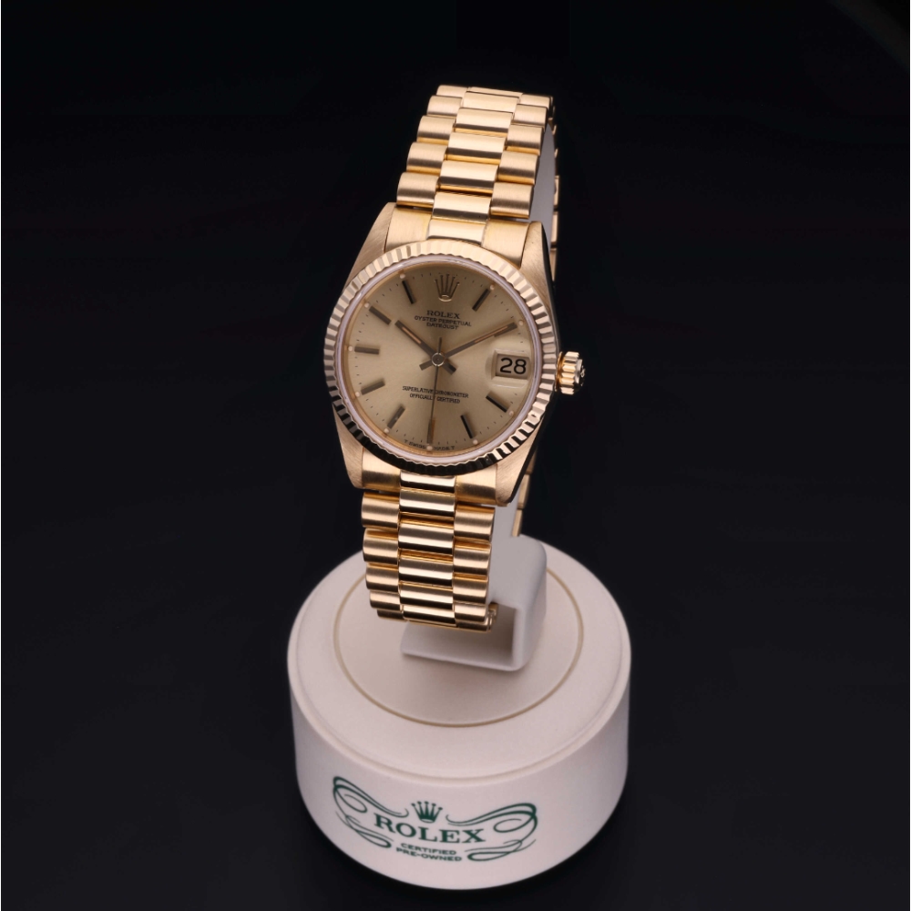 Rolex Certified Pre-Owned  31 in Oro 18 CT.G, 68278 | Verga 1947