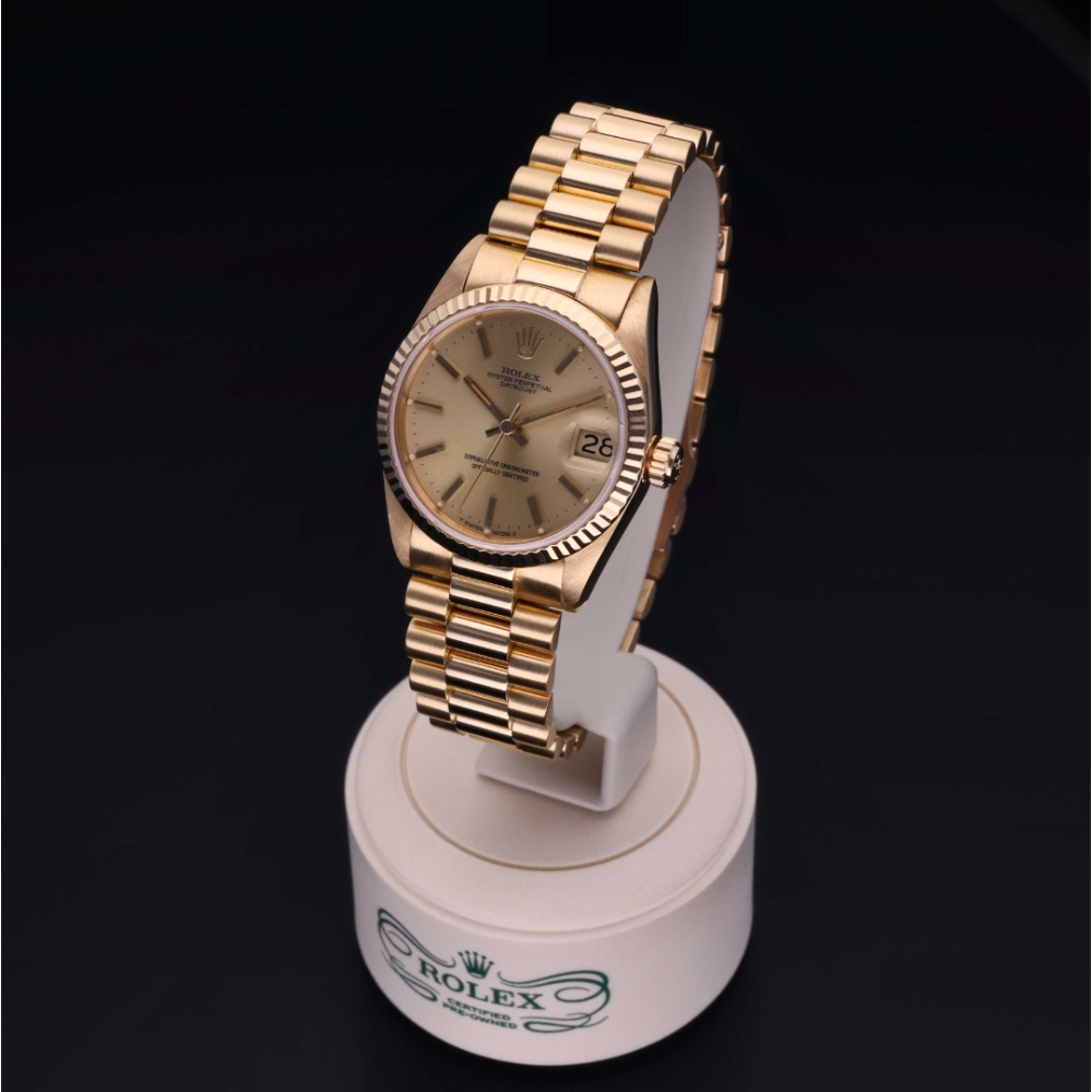 Rolex Certified Pre-Owned  31 in Oro 18 CT.G, 68278 | Verga 1947