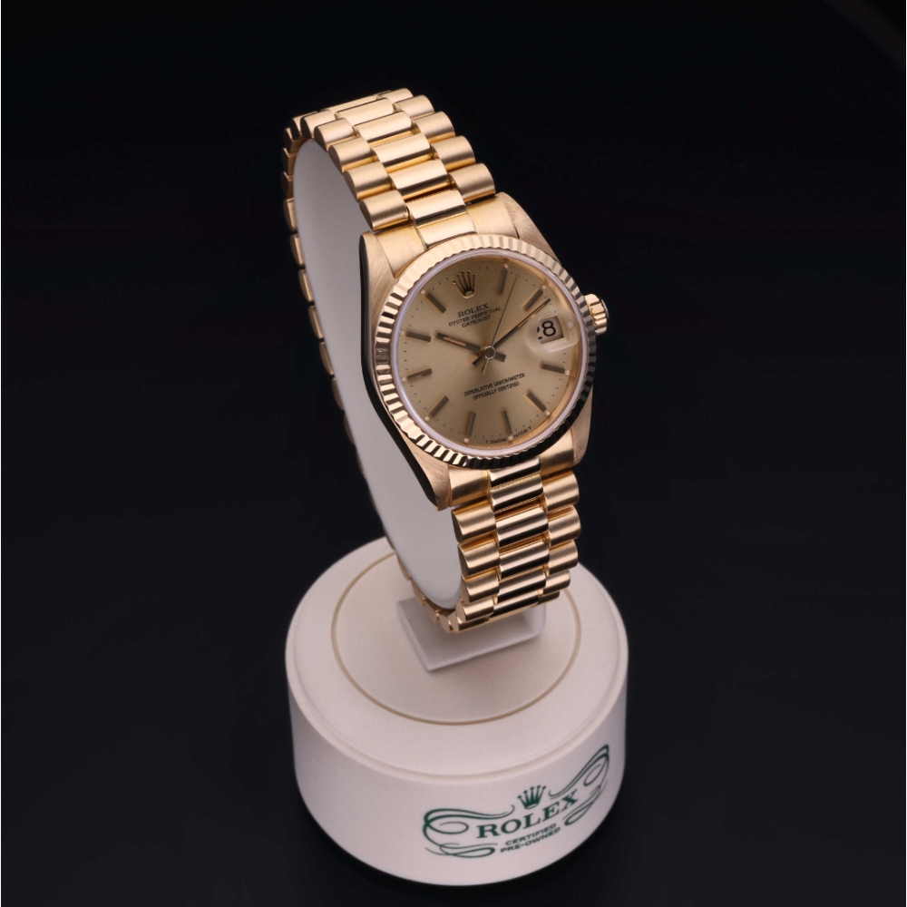 Rolex Certified Pre-Owned  31 in Oro 18 CT.G, 68278 | Verga 1947